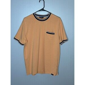 Ben Sherman Coral Rose Stretch pocket T-shirt Small